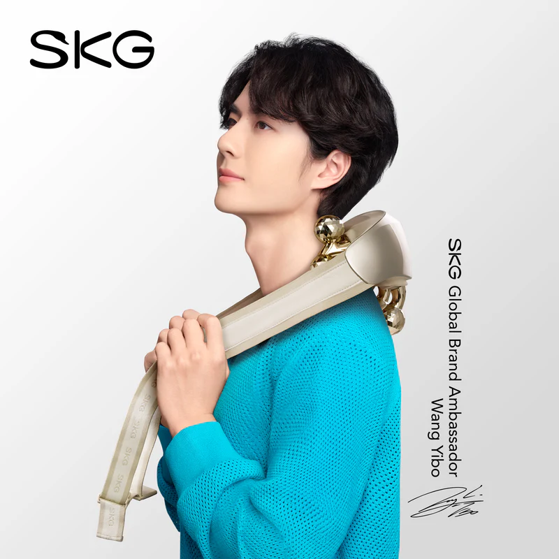 Wang IBOO, official SKG Smart Massagers brand ambassador, promoting wellness and innovation in the UAE by Techmicro
