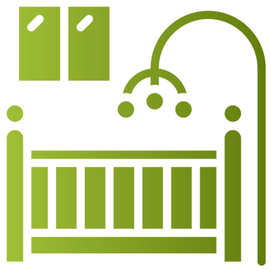 EZVIZ indoor camera for children’s room monitoring by authorized EZVIZ camera supplier in Dubai