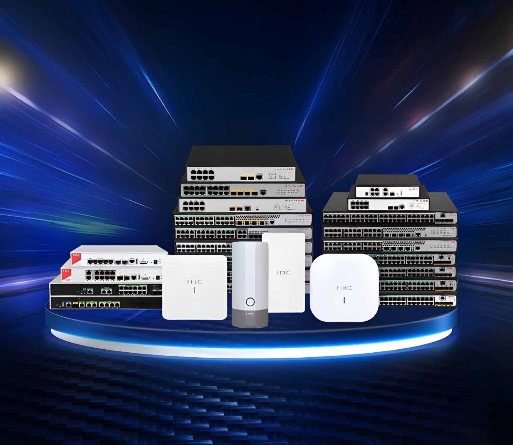 H3C enterprise network switches supplied by a network switch supplier in Dubai