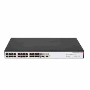 H3C LS-1600V2-26P-HPWR-GL 26-Port Gigabit PoE+ Switch | High Power | Enterprise Access Switch